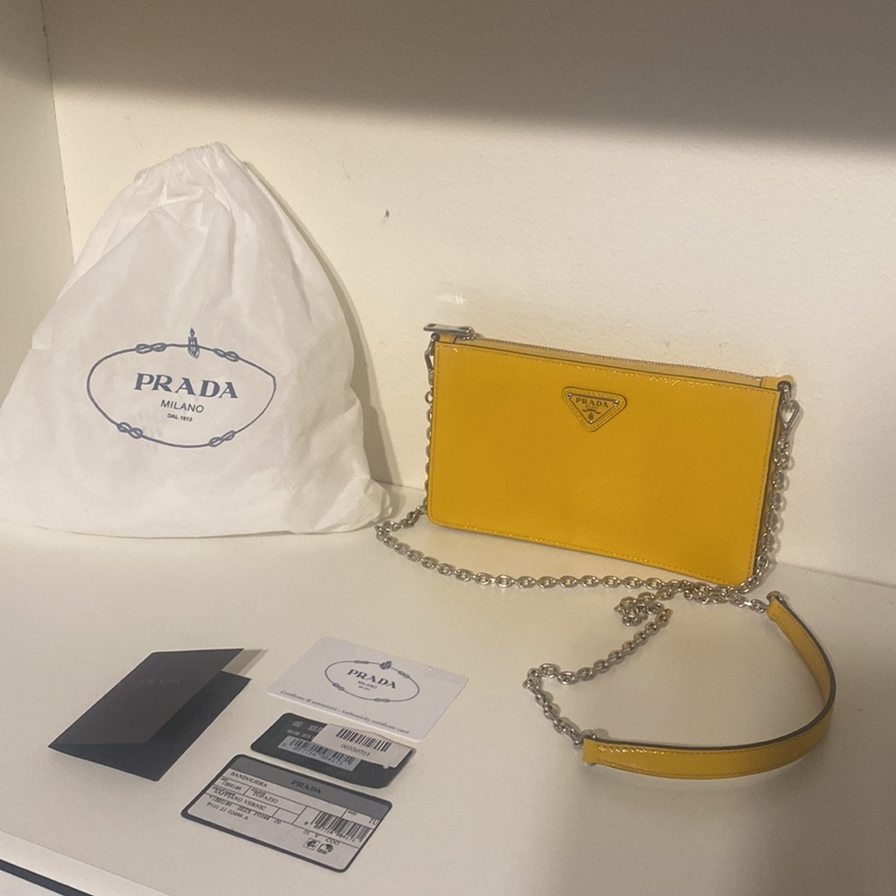 Authentic PRADA Shoulder Bag New With ALL original tags and Dustbage